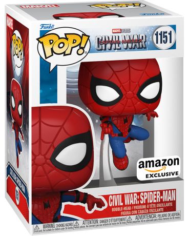Figurine Funko Pop Captain America : Civil War [Marvel] #1151 Civil War : Spider-Man