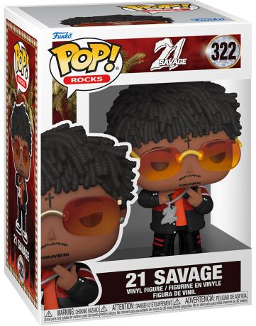 Figurine Funko Pop 21 Savage #322 21 Savage