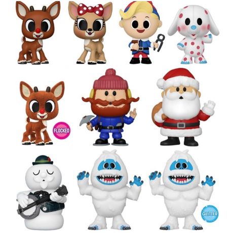 Figurine Funko Mystery Minis Rudolphe le renne au nez rouge (1964) Rudolphe le renne au nez rouge - 10 Figurines