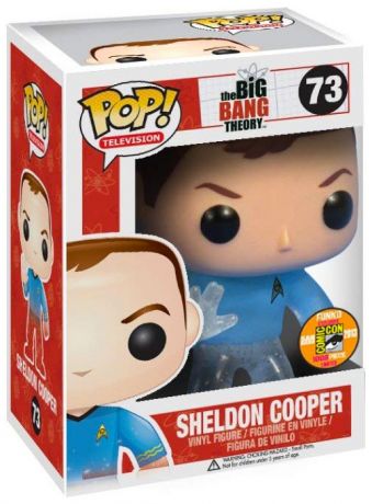 Figurine Funko Pop The Big Bang Theory #73 Sheldon Cooper - Star Trek Téléportation