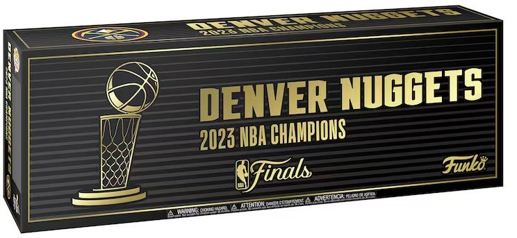 Denver Nuggets Funko 2023 NBA Finals Champions POP! Five-Pack With