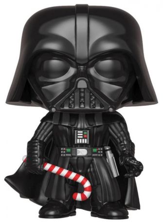 Figurine Funko Pop Star Wars : Noël #279 Dark Vador avec sucre d'orge