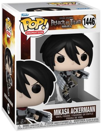 Figurine Funko Pop L'Attaque des Titans (SNK) #1446 Mikasa Ackerman