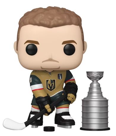 Figurine Funko Pop LNH: Ligue Nationale de Hockey Jack Eichel avec la Coupe Stanley