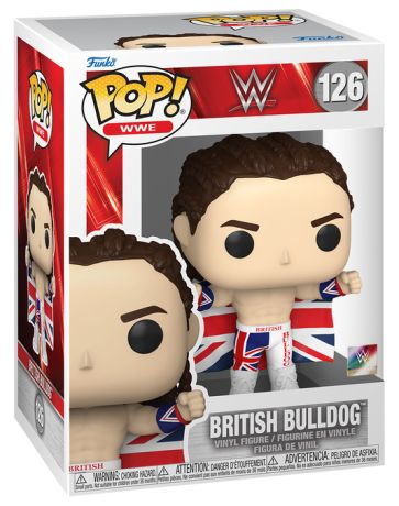 Figurine Funko Pop WWE #126 British Bulldog