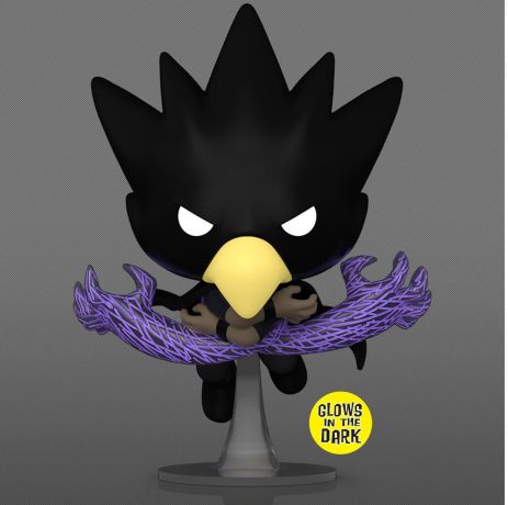 Figurine Funko Pop My Hero Academia #1351 Fumikage Tokoyami - Glow in the Dark