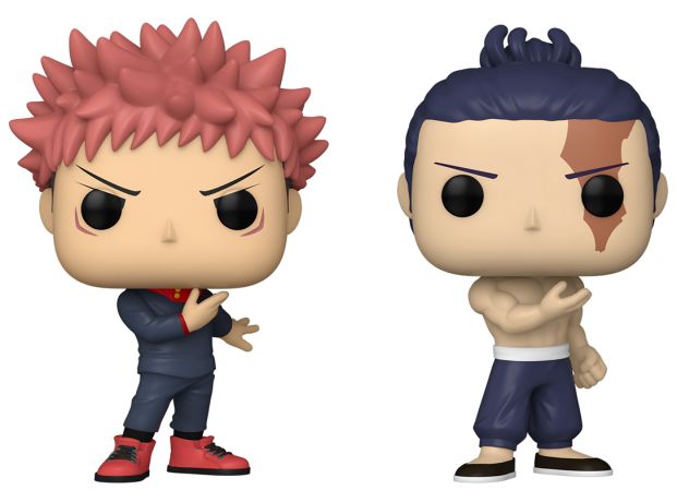 Figurine Funko Pop Jujutsu Kaisen Yuji Itadori & Aoi Todo - Pack