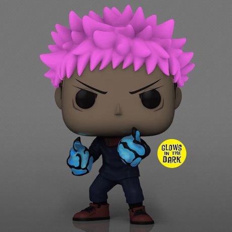 Figurine Funko Pop Jujutsu Kaisen #1376 Yuji Itadori - Glow in the Dark