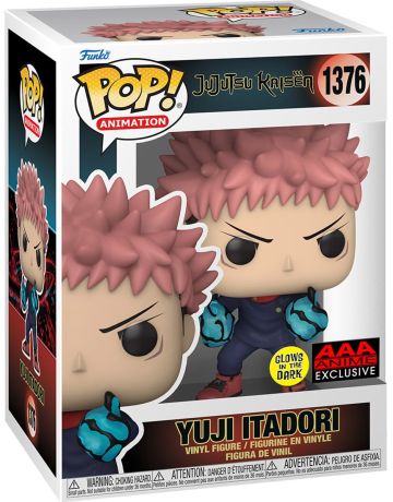 Figurine Funko Pop Jujutsu Kaisen #1376 Yuji Itadori - Glow in the Dark