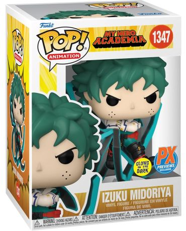 Figurine Funko Pop My Hero Academia #1347 Izuku Midoriya - Glow in the Dark