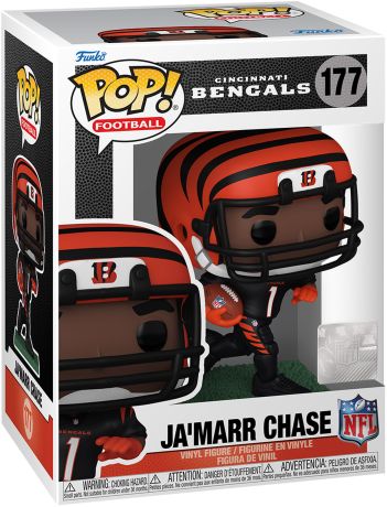 Figurine Funko Pop NFL #177 Ja'marr Chase