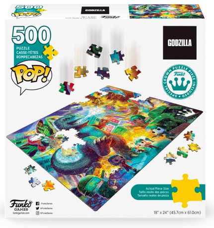 Puzzle Funko Pop! Godzilla  Godzilla 70ème Anniversaire Puzzle (500 pièces)