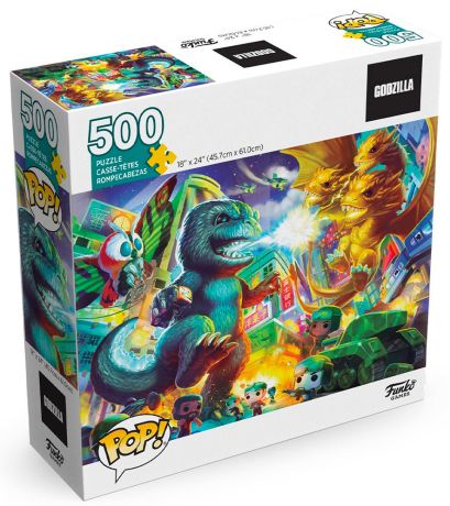 Puzzle Funko Pop! Godzilla  Godzilla 70ème Anniversaire Puzzle (500 pièces)