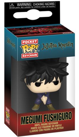 Figurine Funko Pop Jujutsu Kaisen Megumi Fushiguro - Porte-clés