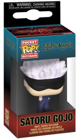 Figurine Funko Pop Jujutsu Kaisen Satoru Gojo - Porte-clés