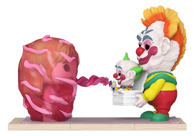 Figurine Funko Pop Les Clowns tueurs venus d'ailleurs #1362 Bibbo avec Shorty dans la Boîte de Pizza - Moment