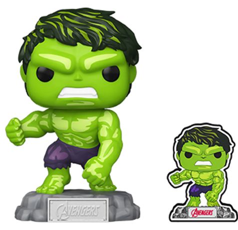 Figurine Funko Pop Avengers : L'Équipe des super-héros [Marvel] #1270 Hulk
