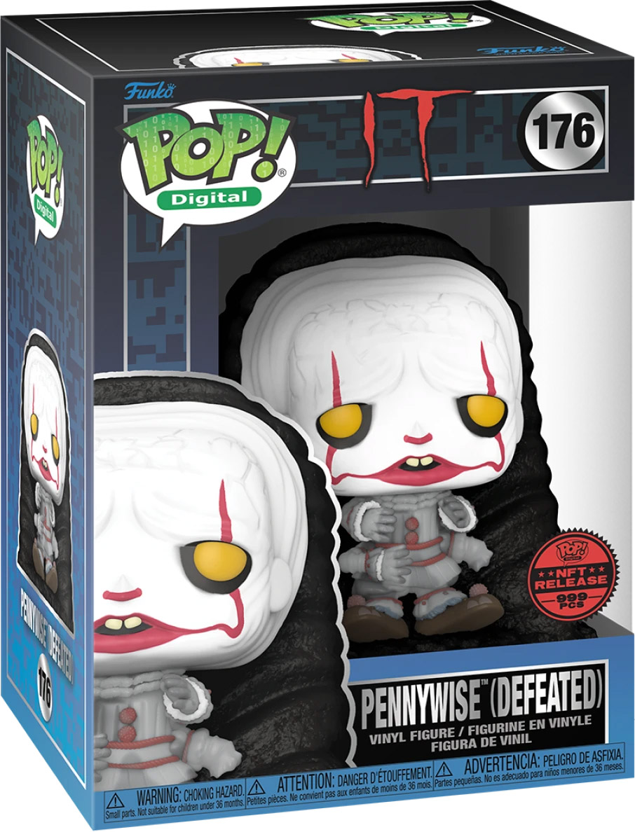 POP NFT: IT - Patrick Hockstetter Zombie LE 1800 NFT Exclusive – vRare