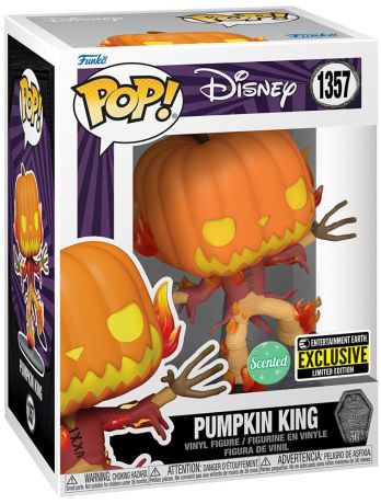 Figurine Funko Pop L'étrange Noël de M. Jack [Disney] #1357 Le Roi des Citrouilles - Parfumé