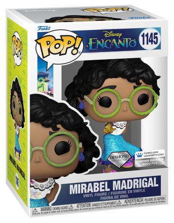 Figurine Funko Pop Encanto : La Fantastique Famille Madrigal #1145 Mirabel Madrigal - Diamant