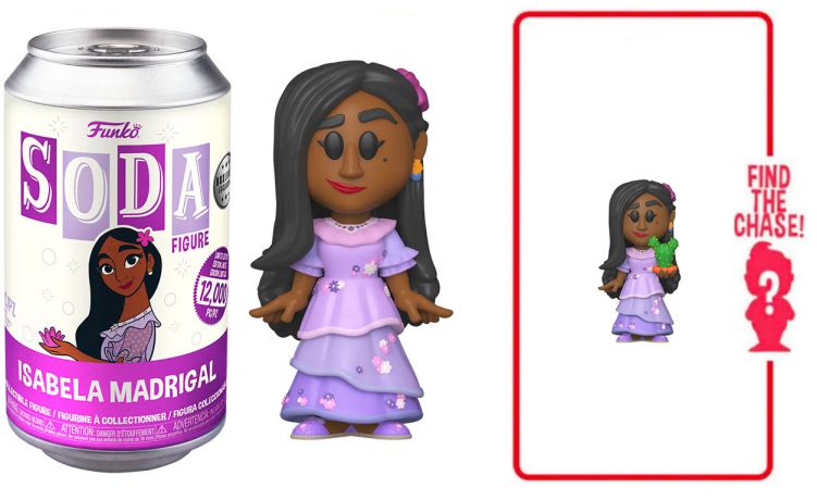 Figurine Funko Soda Encanto : La Fantastique Famille Madrigal Isabela Madrigal (Canette Violette)