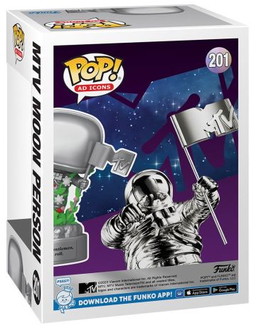 Figurine Funko Pop Icônes de Pub #201 MTV Astronaute