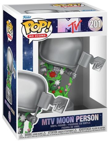 Figurine Funko Pop Icônes de Pub #201 MTV Astronaute