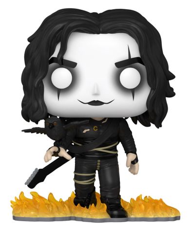 Figurine Funko Pop The Crow #1429 Eric Draven avec Corbeau