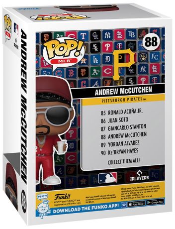Figurine Funko Pop MLB : Ligue Majeure de Baseball #88 Andrew McCutchen [Chase]