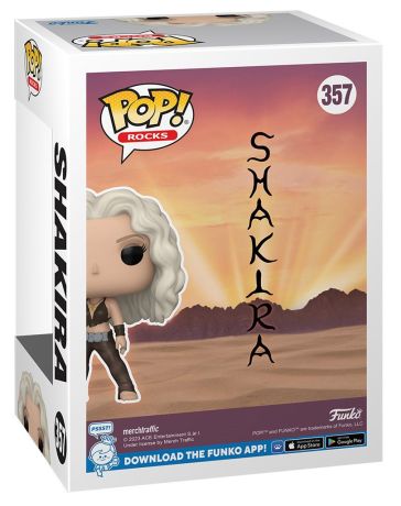 Figurine Funko Pop Shakira #357 Shakira (Whenever, Wherever)