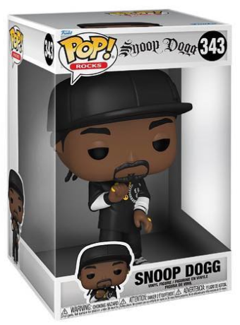 Figurine Funko Pop Snoop Dogg #343 Snoop Dogg - 25 cm