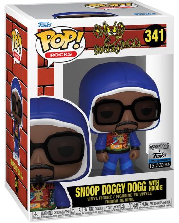 Figurine Funko Pop Snoop Dogg #341 Snoop Doggy Dogg avec sweat à capuche