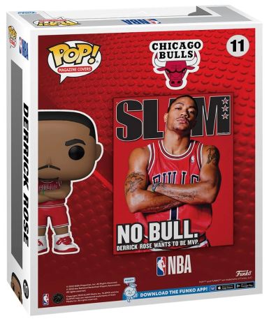 Figurine Funko Pop NBA #11 SLAM : Derrick Rose