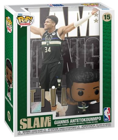 Figurine Funko Pop NBA #15 SLAM : Giannis Antetokounmpo