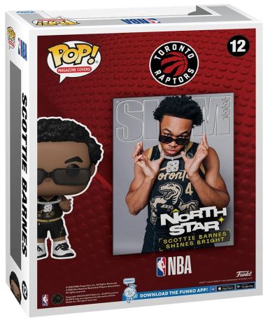 Figurine Funko Pop NBA #12 SLAM : Scottie Barnes