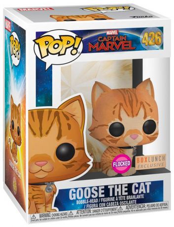 Figurine Funko Pop Captain Marvel [Marvel] #426 Goose le chat - Flocké