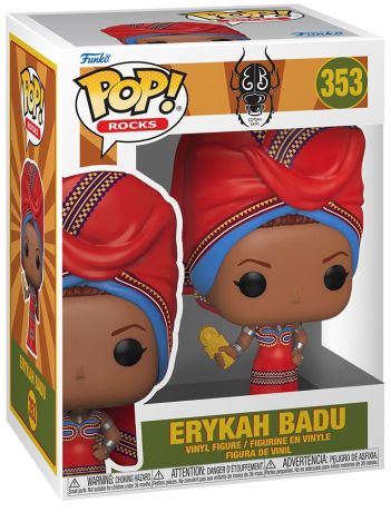 Figurine Funko Pop Erykah Badu #353 Erykah Badu (Tyrone)