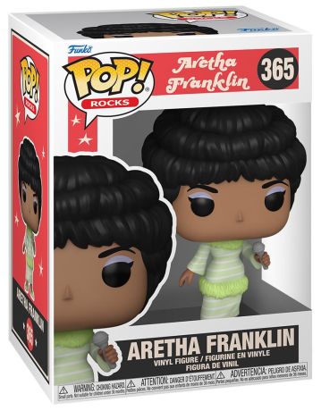 Figurine Funko Pop Aretha Franklin #365 Aretha Franklin (Robe Verte)