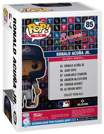 Figurine Funko Pop MLB : Ligue Majeure de Baseball #85 Ronald Acuna Jr.