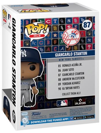 Figurine Funko Pop MLB : Ligue Majeure de Baseball #87 Giancarlo Stanton