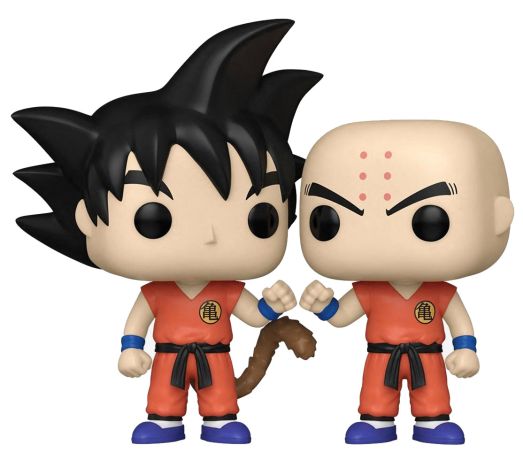 Figurine Funko Pop Dragon Ball Goku & Krillin - Pack