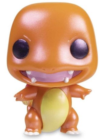 Boîte endommagée] Funko Pop! Pokémon [455] - Salaméche (Metallic