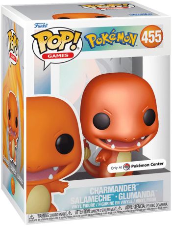 Figurine Funko Pop Pokémon #455 Salamèche - Nacré