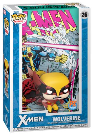 Figurine Funko Pop X-Men [Marvel] #26 Wolverine - Comic Cover