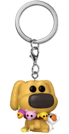 Figurine Funko Pop Dug Days  Dug avec jouets - Porte-clés