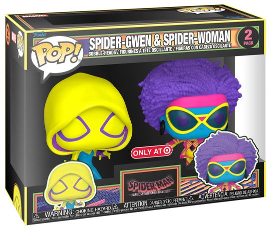 Figurine Funko Pop Spider-Man : Across the Spider-Verse [Marvel] Spider-Gwen & Spider-Woman - Pack