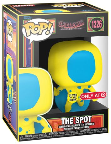 Figurine Funko Pop Spider-Man : Across the Spider-Verse [Marvel] #1226 La Tâche (Glow in the Dark) - T-Shirt