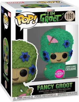 Figurine Funko Pop Je s'appelle Groot [Marvel] #1191 Fantaisie Groot - Flocked