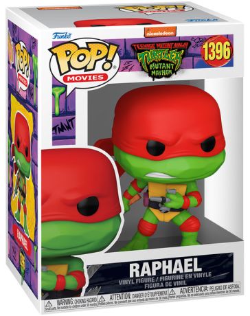 Figurine Funko Pop Tortues Ninja #1396 Raphael (Mutant Mayhem)
