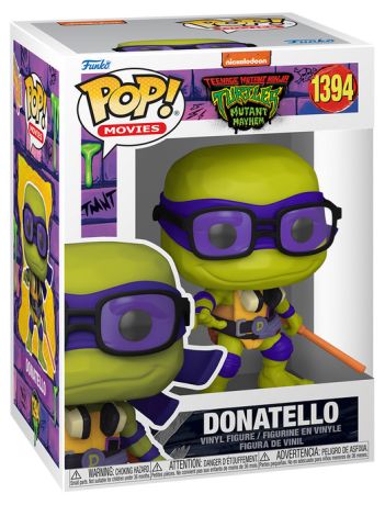 Figurine Funko Pop Tortues Ninja #1394 Donatello (Mutant Mayhem)